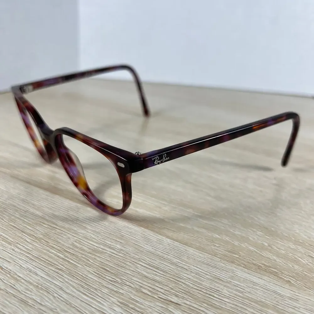 Ray-Ban RB5397 Elliot 8175 Brown Violet Eyeglasses 48-19 140 Frames Only